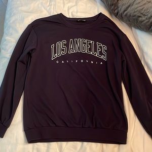 Navy Los Angeles California sweatshirt